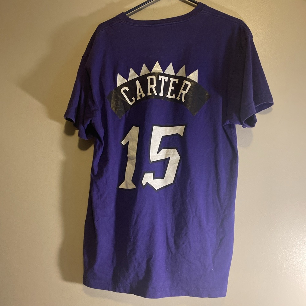 Mitchell & Ness NBA Hardwood Classics Toronto Raptors Vince Carter Men's L Shirt